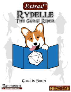 Extras! Rydelle the corgi rider